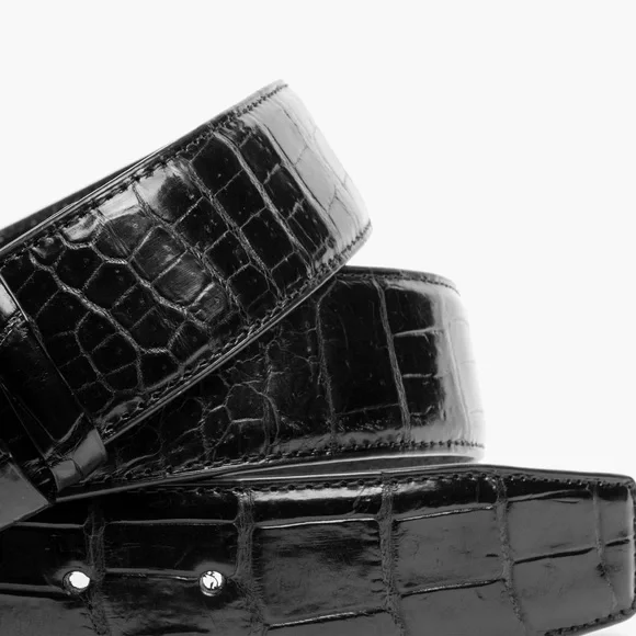 467. NWT MENS SHERRILL & BROTHERS TOBY 38 GENUINE CROCODILE BELT